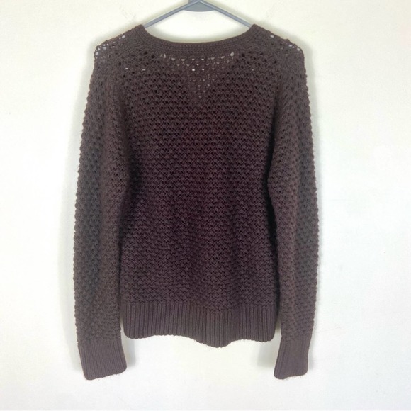 L.L. Bean Women's Brown Cardigan Sweater - Picture 7 of 8